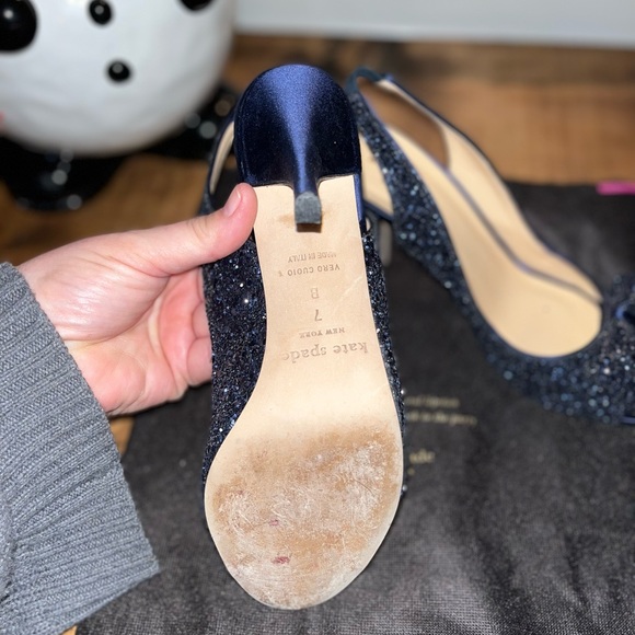 Kate spade glitter heels - Picture 6 of 10